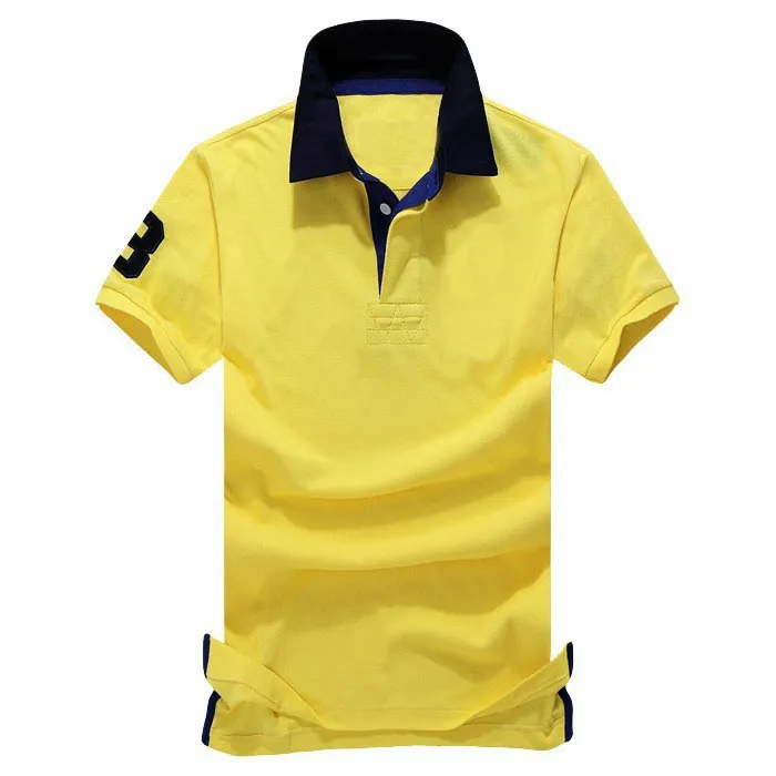 Wholesale 2017 High Quality Brand Cotton Men Retro Leisure Golf Tennis Undershirt / Men's Polos