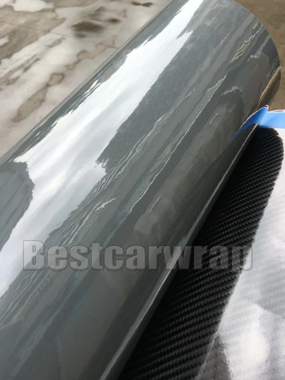 Premium Nardo Grey Ultra Glossy Vinyl wrap Like  cement Glossy cement Car Wrap Film Coveres with air Free Size:1.52*20M/Roll 5x66ft