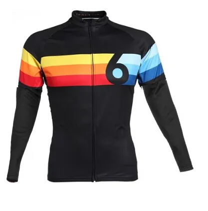 2022 Twin Six Cycling Jersey Long Sleeve Mountain Ciclismo MTB Ubrania motocyklowe 246s