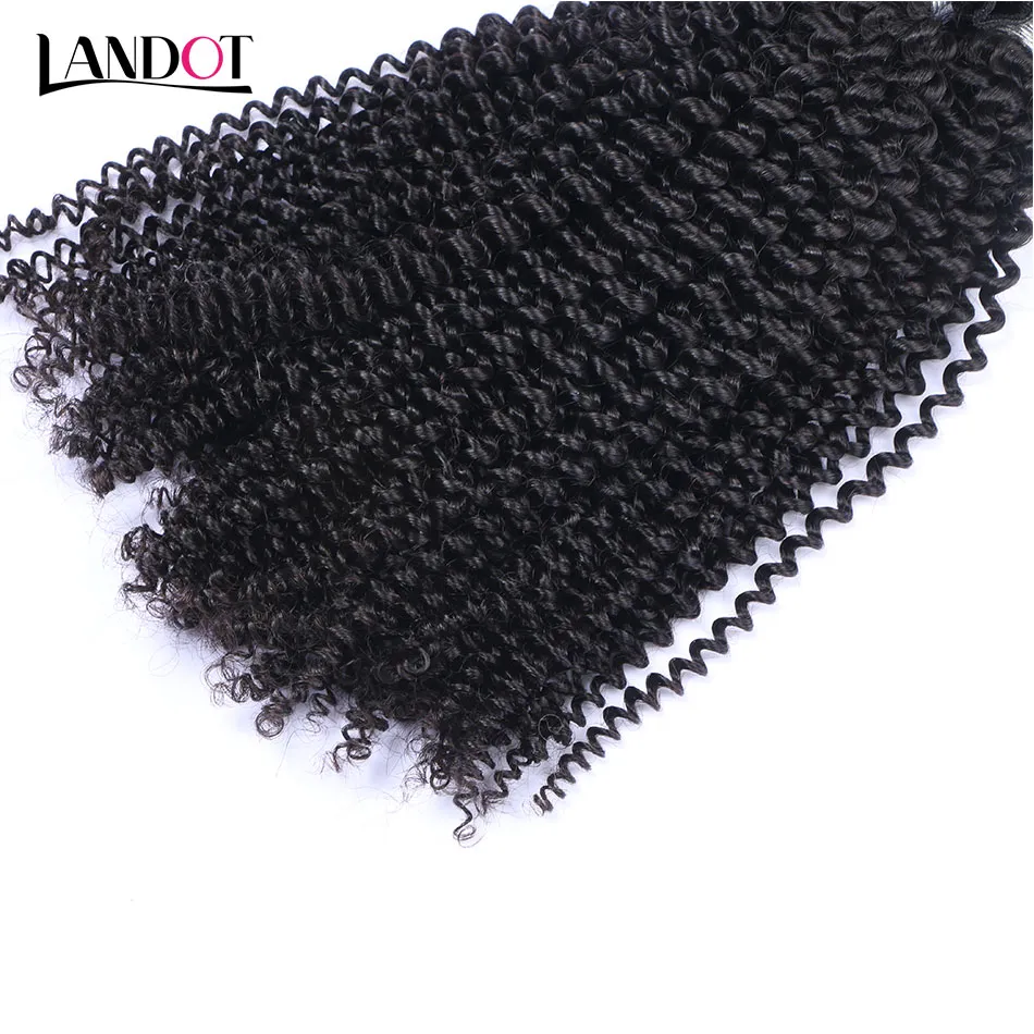 Brazilian Kinky Curly Virgin Human Hair Weave Bundles Unprocessed Peruvian Malaysian Indian Cambodian Mongolian Curly Remy Hair Extensions