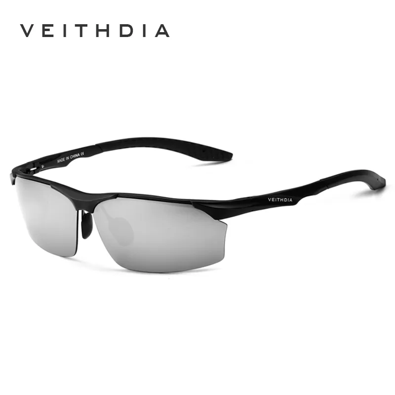 VEITHDIA Aluminum Magnesium Polarized Men Sunglasses Driver Mirror Sun ...