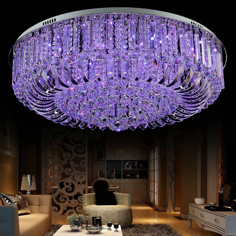 Éclairage de plafond de lustre à LED K9 moderne Éclairage de 50 cm 60cm 80cm de la lampe suspendue décoration 262d