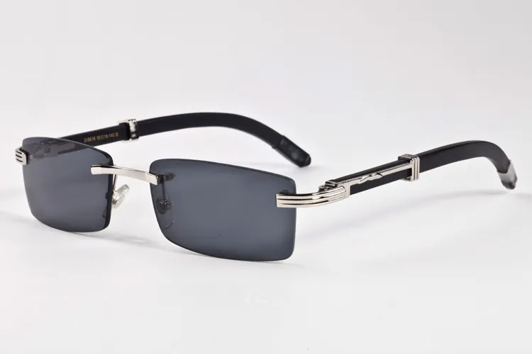 Novos óculos de sol da moda para homens homens esportes clássicos de búfalo hift wood sun with boxes originais Lunettes gafas de319s