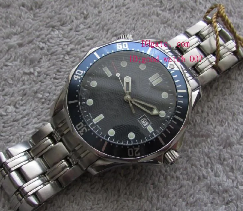Мужские наручные часы высшего качества с сапфиром. Мужские мужские часы с синим циферблатом Wave 2541 80 00. Механический механизм с автоматическим механизмом Basel Dive wat304Y.