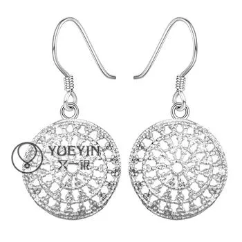 Großhandel - niedrigsten Preis Weihnachtsgeschenk 925 Sterling Silber Mode Ohrringe yE112