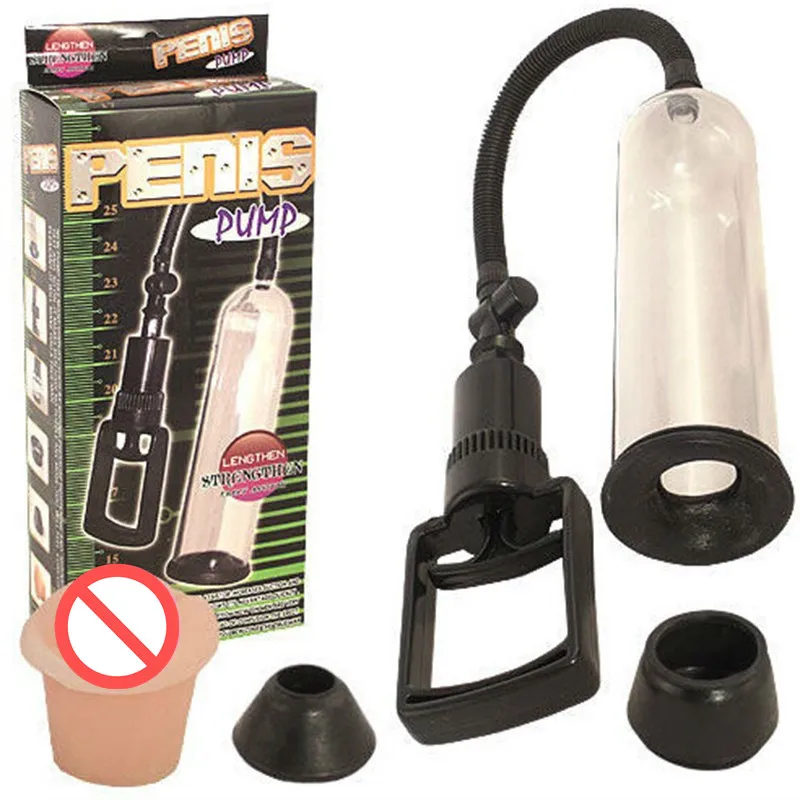 Penis Pump Enlargement Vacuum Pump Penis Extender Man Sex Toys Enlarger Extension Adult breast pussy exhaust tools