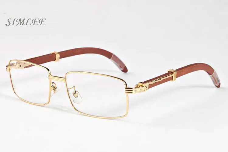 مصمم نظارات شمسية للرجال بوفالو قرن نظارة خمر الخشب الخشب الخشب