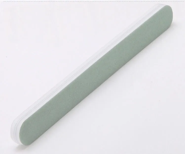 / Nail Buffer file lucidatura manicure kit doppia taglia verde e bianco