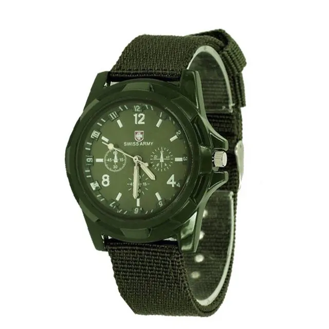 Brand Sport Military Watches Fashion Casual Quartz Watch Nylon Strap Ditital Men Luxury Men's Wrist Watches