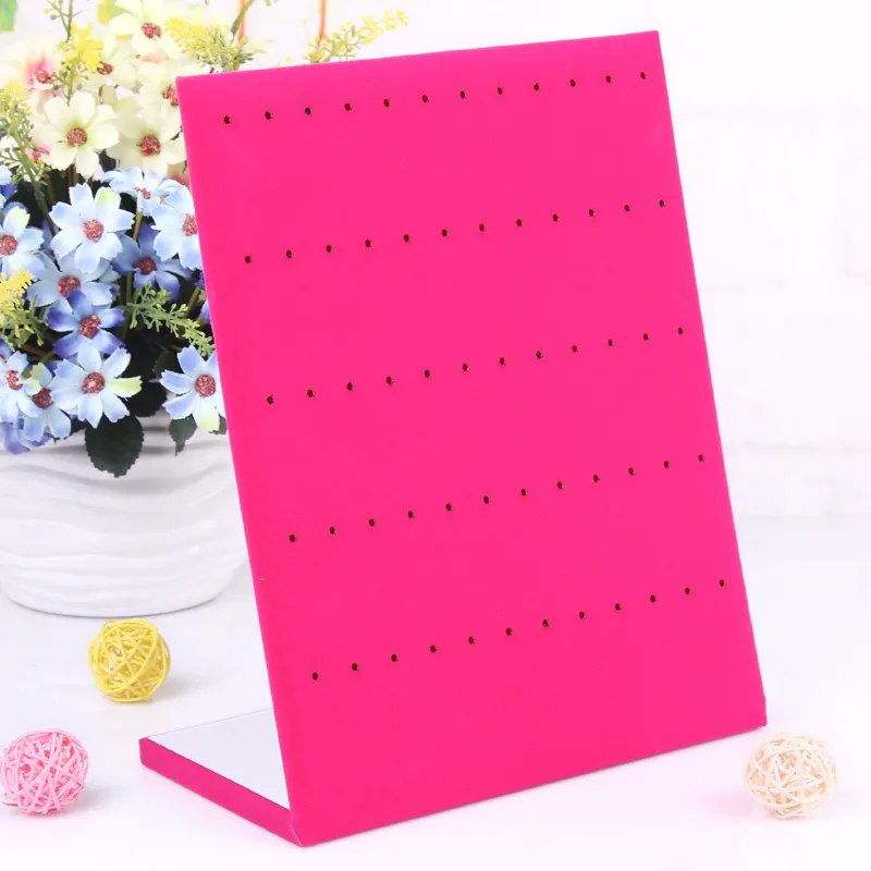 Mode L-vormige Oorbel Stand Oor Stud Houder Oorbellen Plank Sieraden Stand Rack Oorbel Decoratie Voor Vrouwen Lady Girl271I