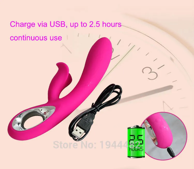 Klitoris vibratorg spot vibrator magi trollstav sex dockor för kvinnor dildo vibrerande tunga sex Toyual Motor9 Speed ​​USB laddning3317237