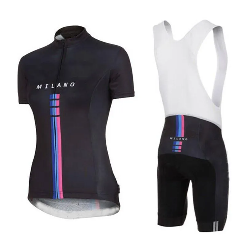 Milano Italy Pro Team Team Jersey Ropa ciclismo مجموعة Wielerkleding Vrouw Sets Zomer 2022 Cuissard Velo Pro Avec Gel3287