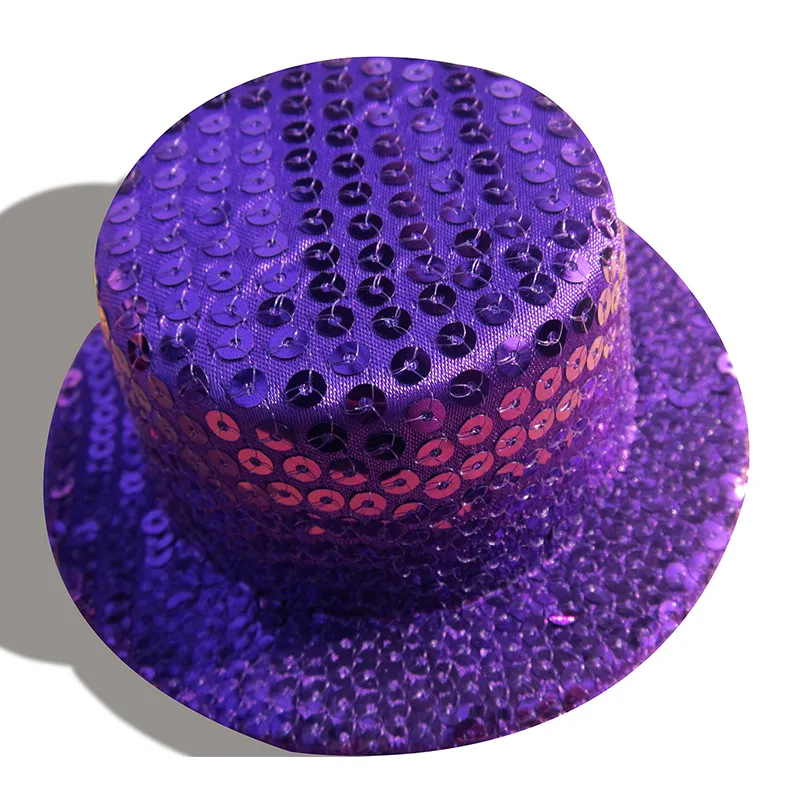 Sequin Millinery Base Mini Top Hats Craft DIY Making Ladies Fascinator Alligator Clips Choose A008230I