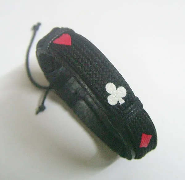 Mix Style Leather Bracelets para joias de moda artesanal DIY Presente de 8 polegadas LB032842