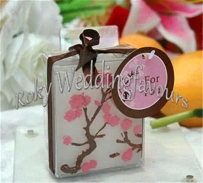 Cherry Blossom Candle Favors Bridal Shower Wedding Giveaways Anniversary Souvenirs Party Gifts205W