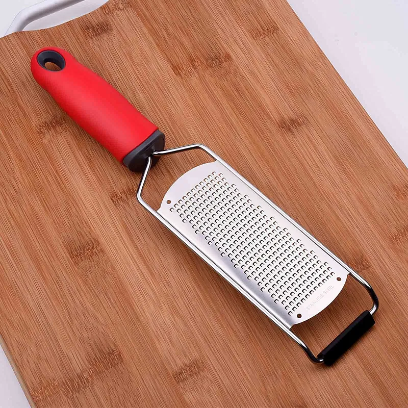 Multifunctional Kitchen Tools Wide Board Cheese Grater Lemon Zester Stainless Steel Blade For Cheese Chocolates Fruit Grinding277H