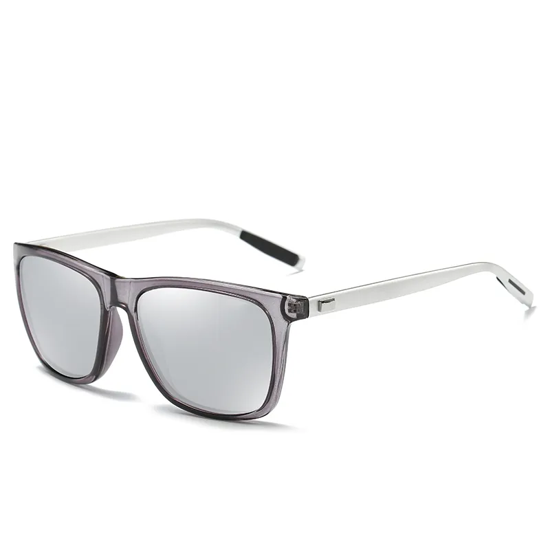 2018 Nouvelle Arrivée Mode Carré lunettes de soleil femmes hommes En Aluminium Classique Conduite Lunettes De Soleil Polarisées Marque Designer Vintage Sun Glas287g