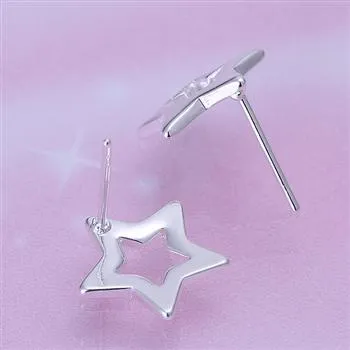 Großhandel - niedrigsten Preis Weihnachtsgeschenk 925 Sterling Silber Mode Ohrringe E109
