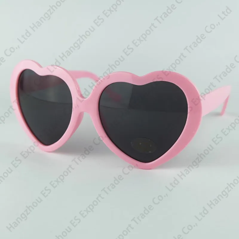 Colorful Love Sunglasses Women Party Heart Eyeglasses GAGA Star Style UV400
