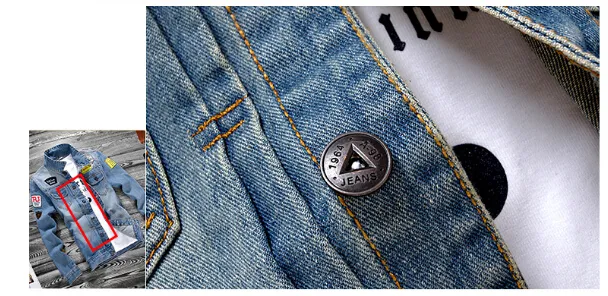 Men Spring New Jean Jackets Hip Hop Ripped Designer Denim Blue Coats Long Sleeved Single Breasted Jacket Clothing