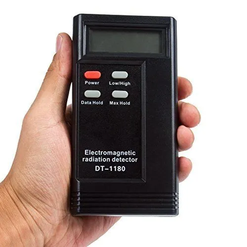 Novo Detector de Radiação Eletromagnética EMF Medidor Tester Dosímetro de radiação Ghost Hunting Equipment DT-1180 DT1180