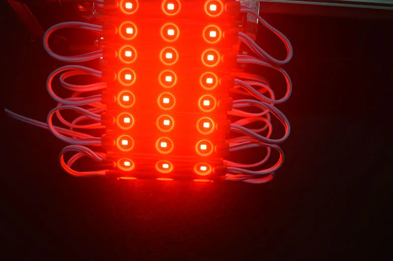SMD2835 Modul Licht 68 * 10mm Wasserdichte Lampe LED-Blatt-Hintergrundbeleuchtung für Mini-Zeichen und Buchstaben DC12V 3LED 0,72 Watt