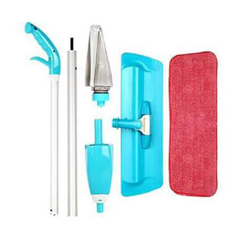 2017 new Water Spray Squeeze Magic Mops Floor Cleaning Multifunctional Aluminium Pole Microfiber Mop Household Cleaning Tools