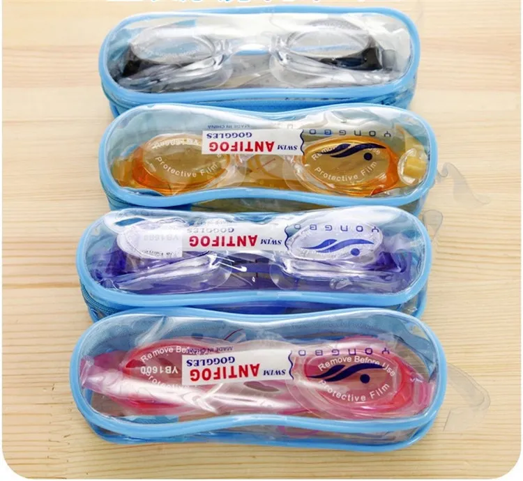 Children Kids Swimming Goggles Swim Eyewear Antifog High Definition Boys Girls Swimming Diving Glasses Earplugs Silicone Adjustable