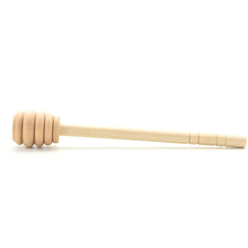 Bâtonnet d'agitation en bois, 1 pièce, cuillère à tremper, serveur Long en bois, Mini trempette à miel d'abeille, agitateur Muddler 145mm 1256K