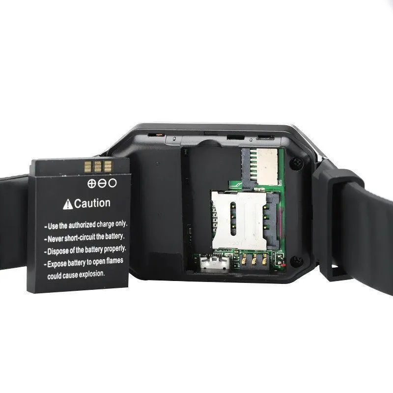 Dz09 relógio inteligente wrisbrand android iphone sim telefone móvel inteligente estado de sono relógios com pacote302j