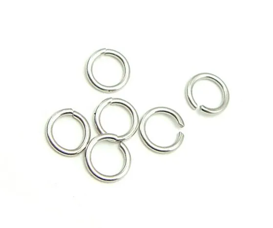 100 Stuks Veel 925 Sterling Zilver Open Jump Ring Split Ringen Accessoire Voor Diy Craft Sieraden Gift W5008 216J