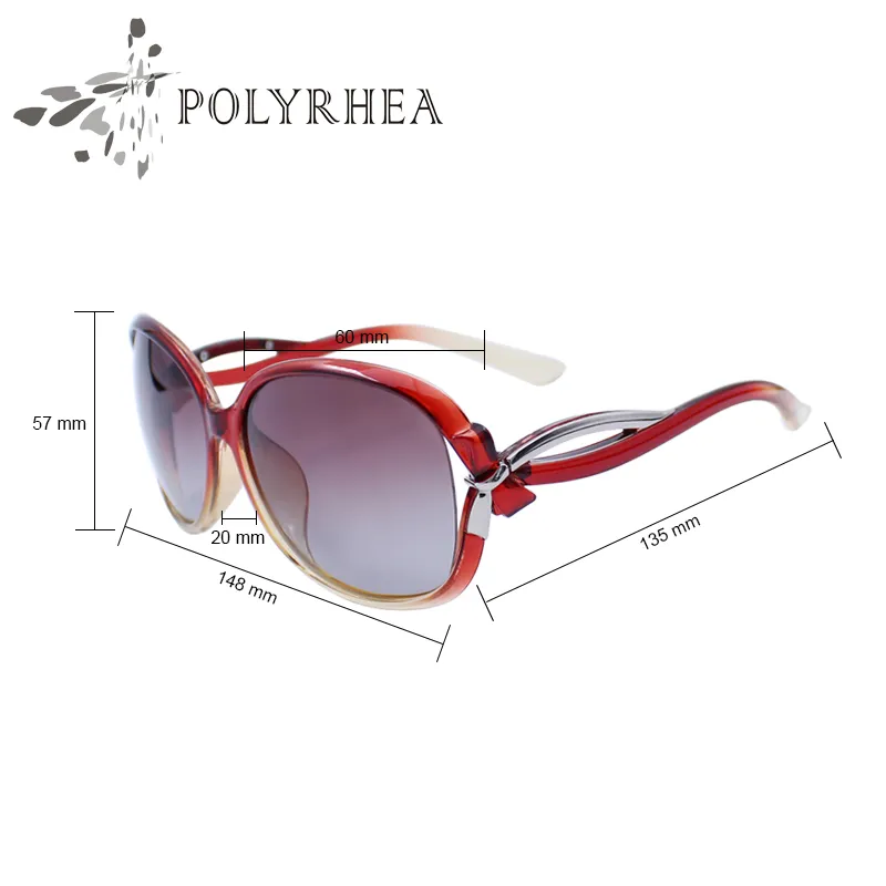 Frauen Marke Designer Sonnenbrillen Outdoor Sport Sonnenbrille Retro Moderne Polarisierte Fahren UV Ray Schutz Mit Box Und Fall2118