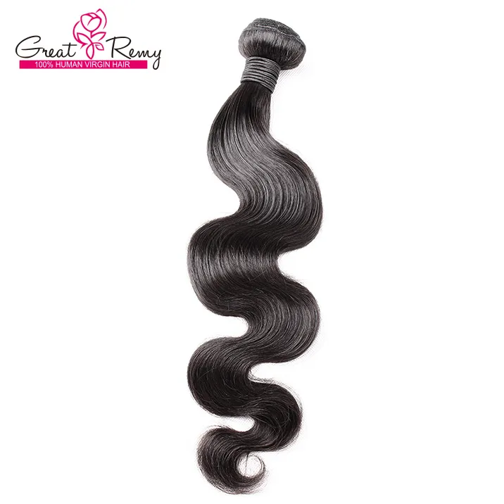 834 inch human hair weave dyeable natural color wavy indian hair body wave hair weaves greatremy hairextensions