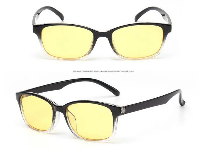 Игровые очки против усталости, радиационно-стойкие очки, компьютерные очки с защитой от лучей, черные, красные, матовые, черные, черные, прозрачные, 12 шт.295z