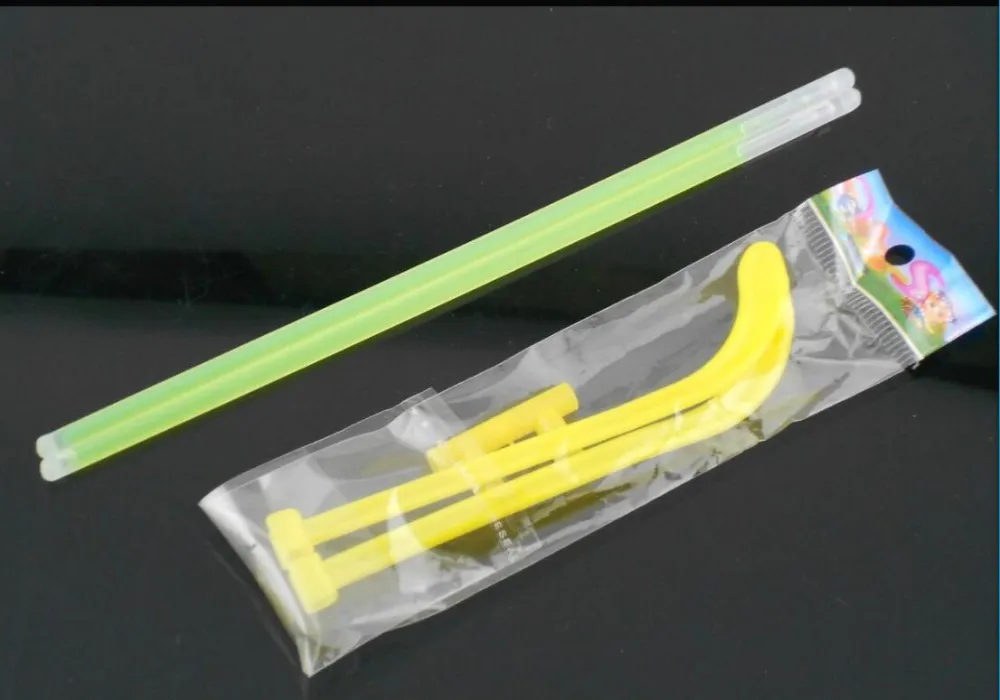 Conjuntos de Glow Stick Gafas resplandor Glow Sticks con 2 conectores Fluorescent Light Fashion fun surprise party
