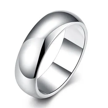 Venta al por mayor - Venta al por menor precio más bajo regalo de Navidad, envío gratis, nuevo anillo de plata 925 moda R025
