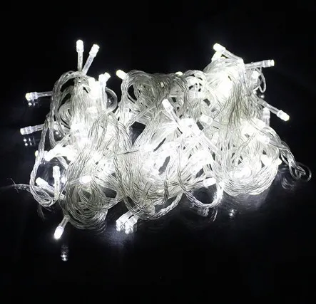 Sıcak Satış En Moda Peri Işıklar Düğün Dekorasyon 220 v 10 m 100 Led Işıklar Toptan Flaş Işık Noel Partisi Peri Düğün W08