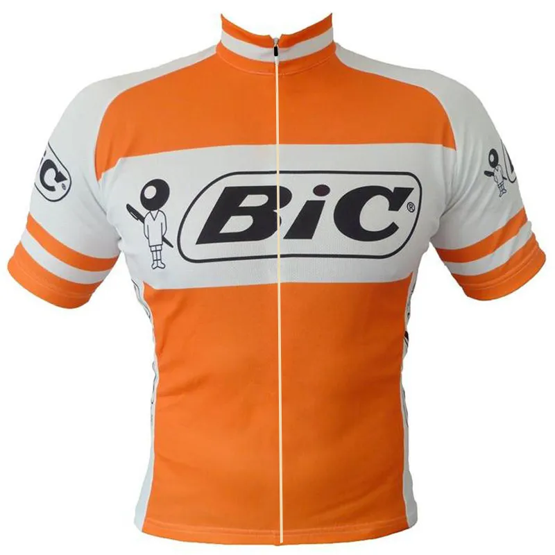 2024 Mens Cycling Jersey Bic Team MTB Road Bicycle Clothing Bike Wear Clothes Ropa Ciclismo Hombre Short Sleeve Maillot Ciclismo