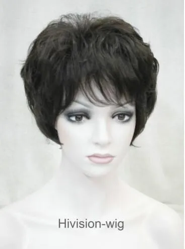 beautiful charming hot NEW 9 Colour Short Straight Women Ladies Natural Daily Hair wig Hivision