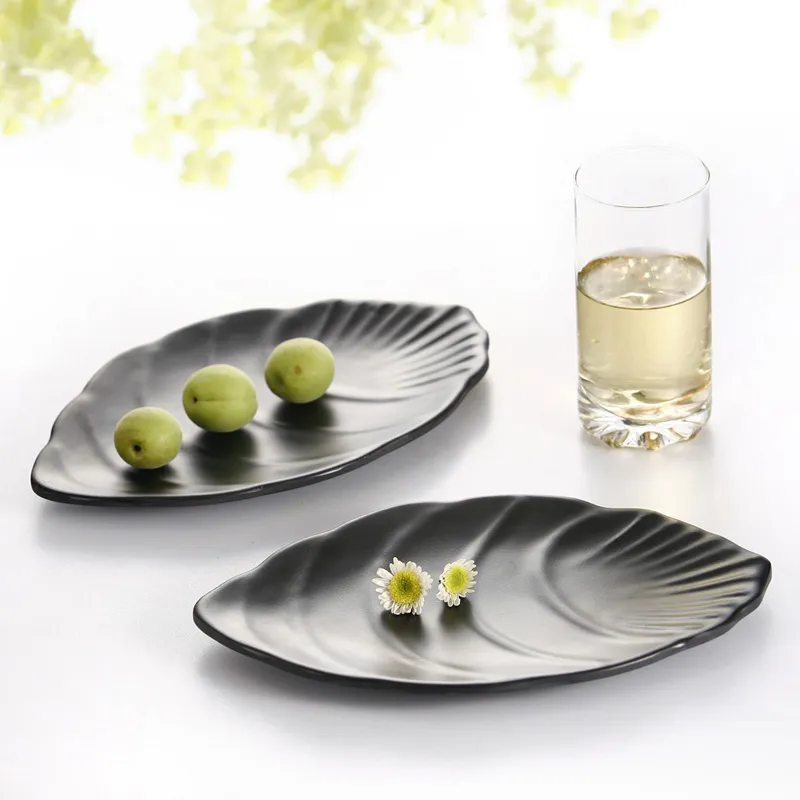 Vaisselle en Imitation porcelaine, assiettes à dîner, cuisine japonaise régulière, plat de Restaurant A5, vaisselle en mélamine Whole296M