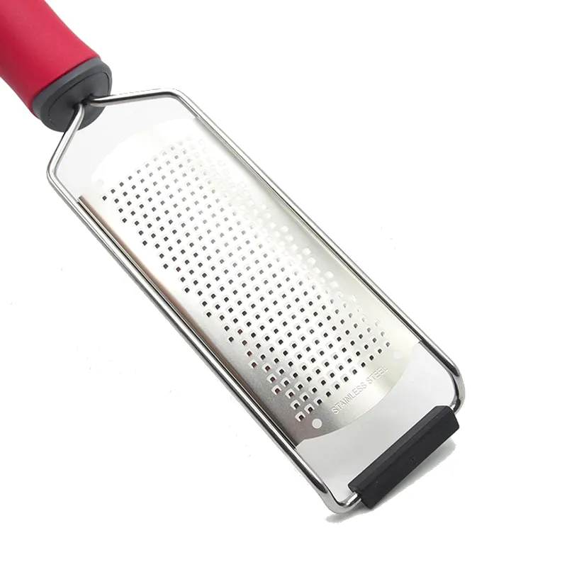 Multifunctional Kitchen Tools Wide Board Cheese Grater Lemon Zester Stainless Steel Blade For Cheese Chocolates Fruit Grinding277H
