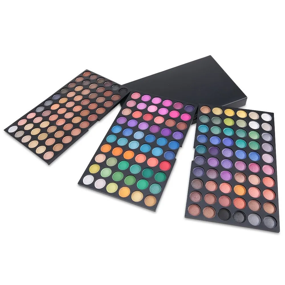 Wholesale-Tender 3 layer colour makeup plate Eyeshadow Palette Comestic Eye Shadow Set Kit 