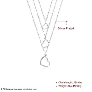 Toptan-Perakende düşük fiyat Noel hediyesi 925 gümüş moda Takı ücretsiz kargo Necklacey N038