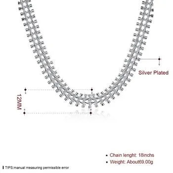 Venda por atacado - varejo menor preço de presente de Natal, frete grátis, novo colar de moda 925 prata yN166
