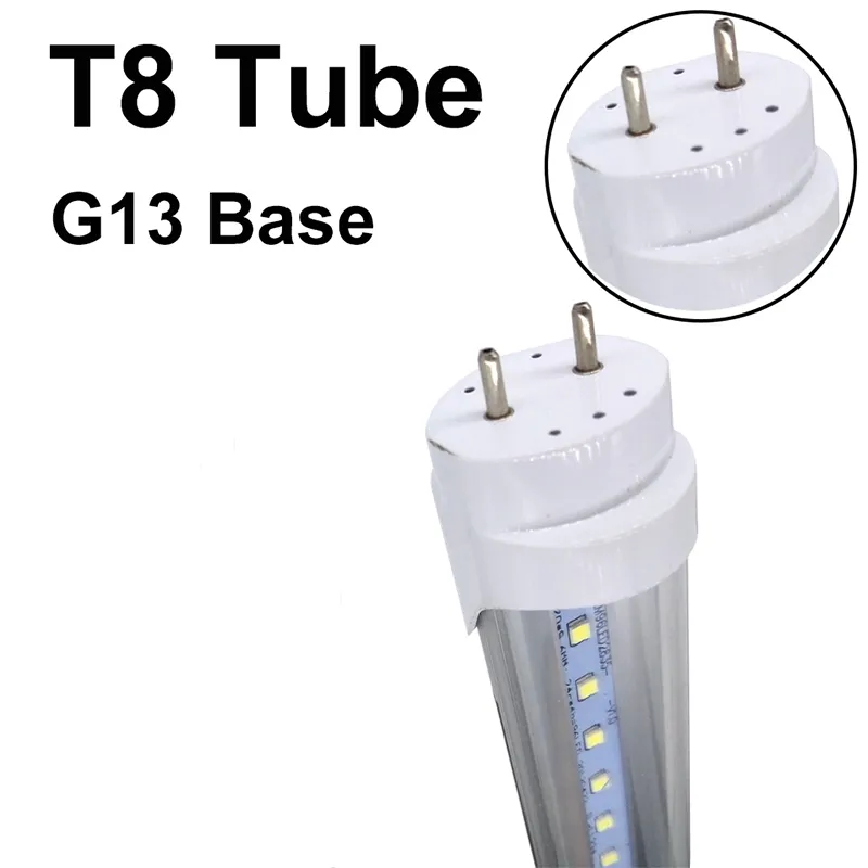 4ft 1200mm T8 Led Tube Light High Super Bright 18W 20W 22W Warm Cold White Led Fluorescent Bulbs AC110-240V FCC