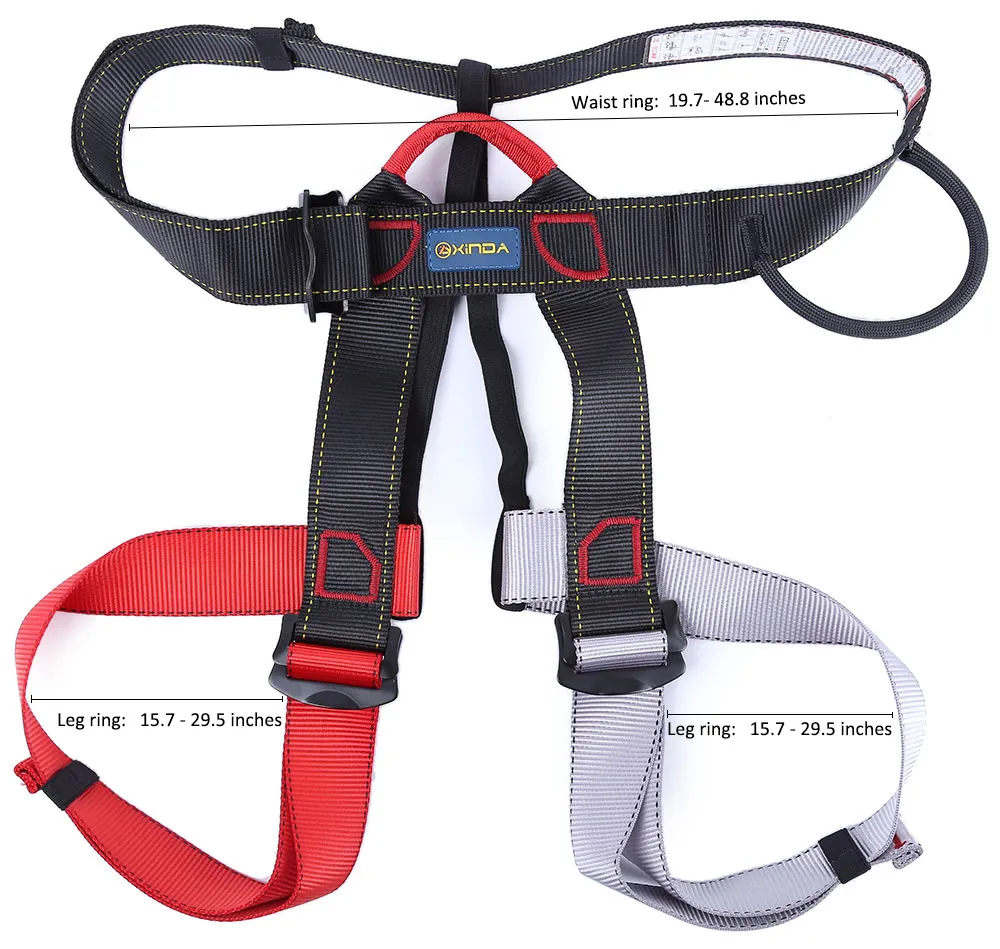 XINDA XD - A9501 Harness Bust Seat Belt Outdoor Rock Climbing Harness Rappelling Equipment Harness Seat Belt with Carrying Bag wholesale