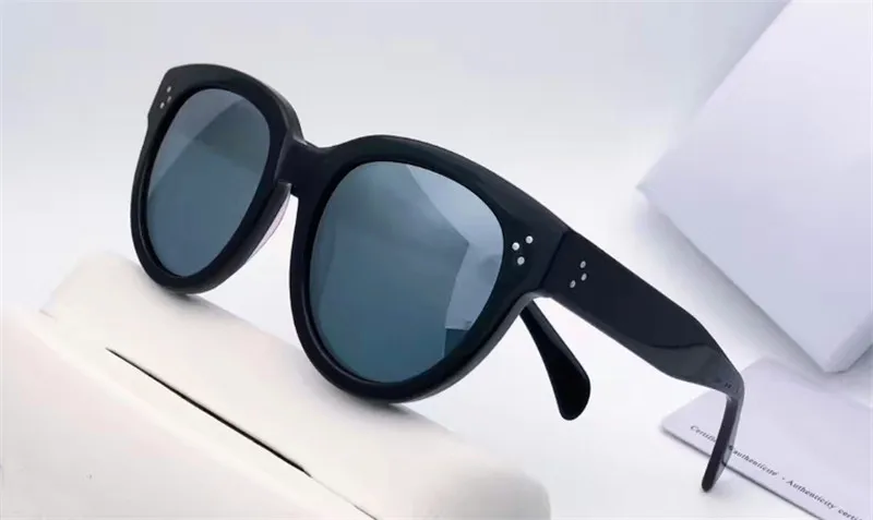 Fashion French designer sunglasses for women CE 41755 classic black top quality full frame sheet frame coated reflective polarized239Y