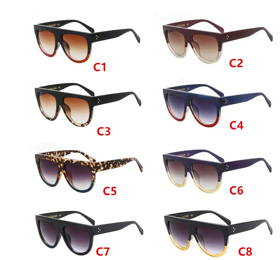 Sunglasses Whole- Fashion Ladies Oversized Cat Eye Women Vintage Big Frame Sun Glasses Female Oculos UV40011248h