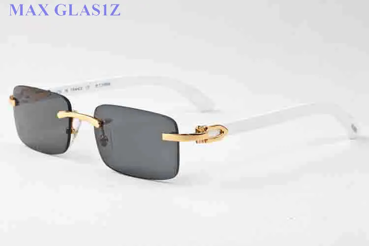 İyi Yeni Stil Erkek Marka Satış Spor Ahşap Güneş Gözlüğü Moda Tasarımcısı Klasik Çıkarsız Buffalo Boynuz Gözlükleri Box2768
