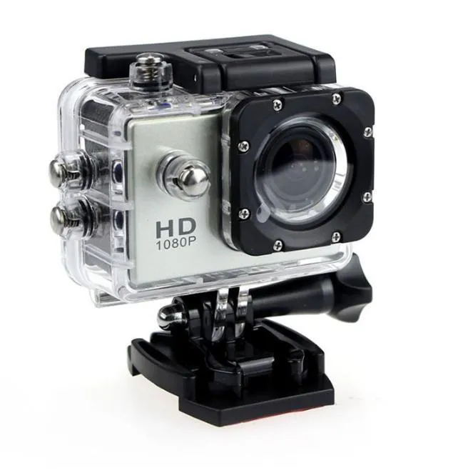 SJ4000 1080P 풀 HD 액션 디지털 스포츠 카메라 2 인치 방수 30 M DV 녹화 미니 Sking 자전거 사진 비디오 캠에서 화면